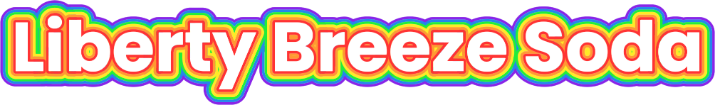 Liberty Breeze Soda Text Logo