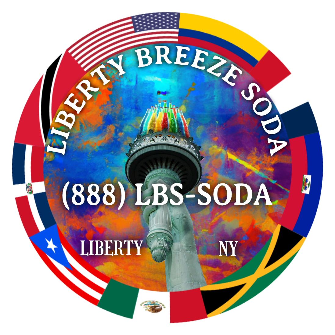 Liberty Breeze Soda Logo